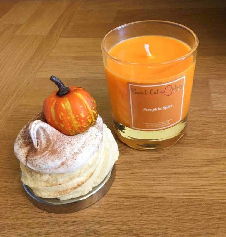 Pumpkin Spice Cupcake Soy Wax Candle 20cl