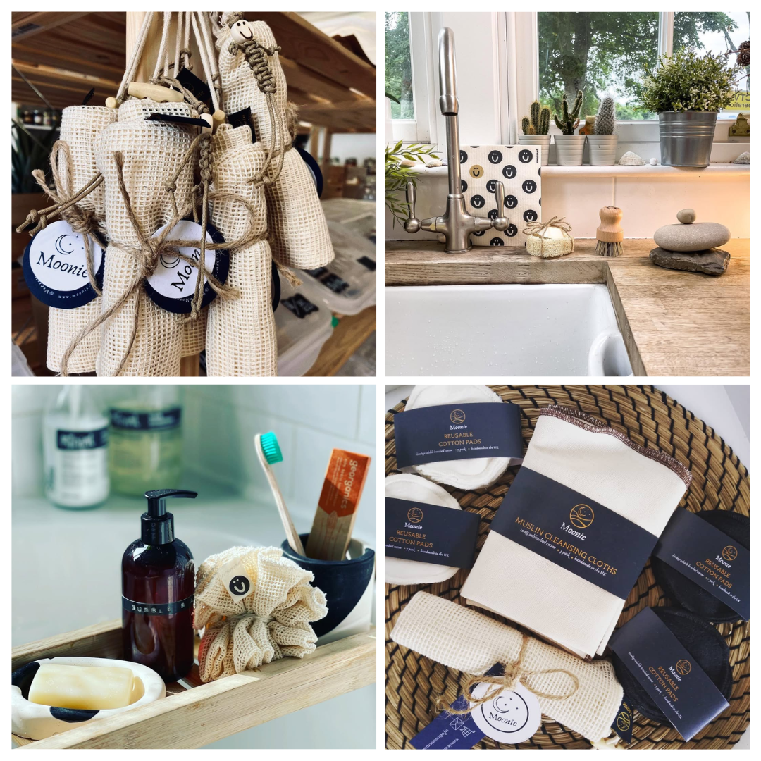 Organic Cotton Multipurpose Shower & Bath Pouf