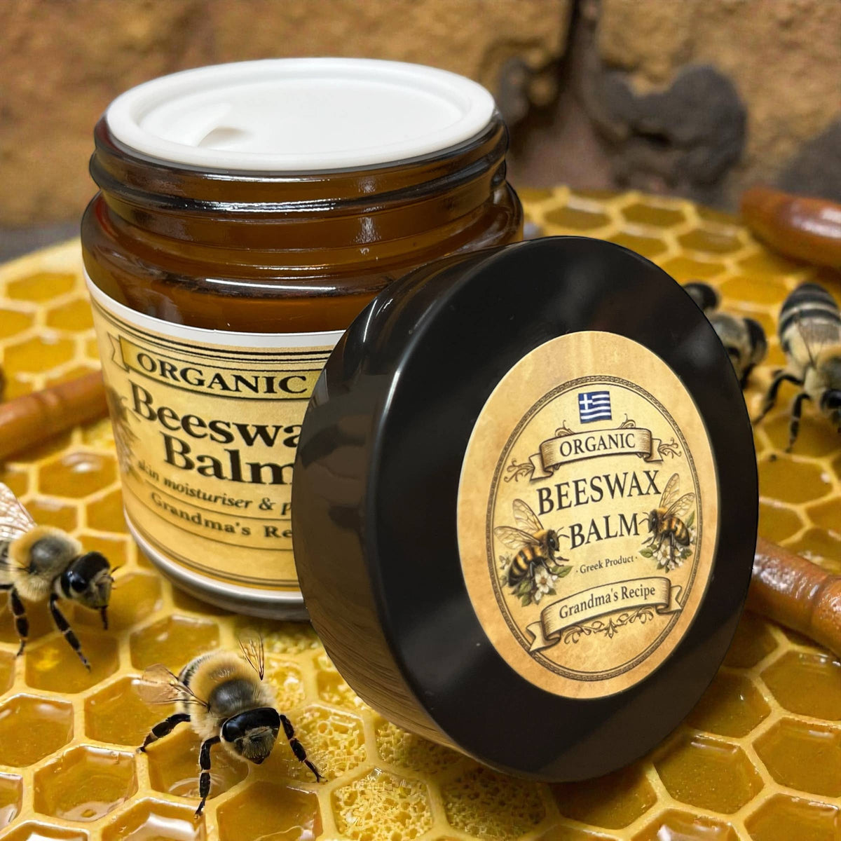Award-Winning Greek Organic Beeswax Balm 60ml