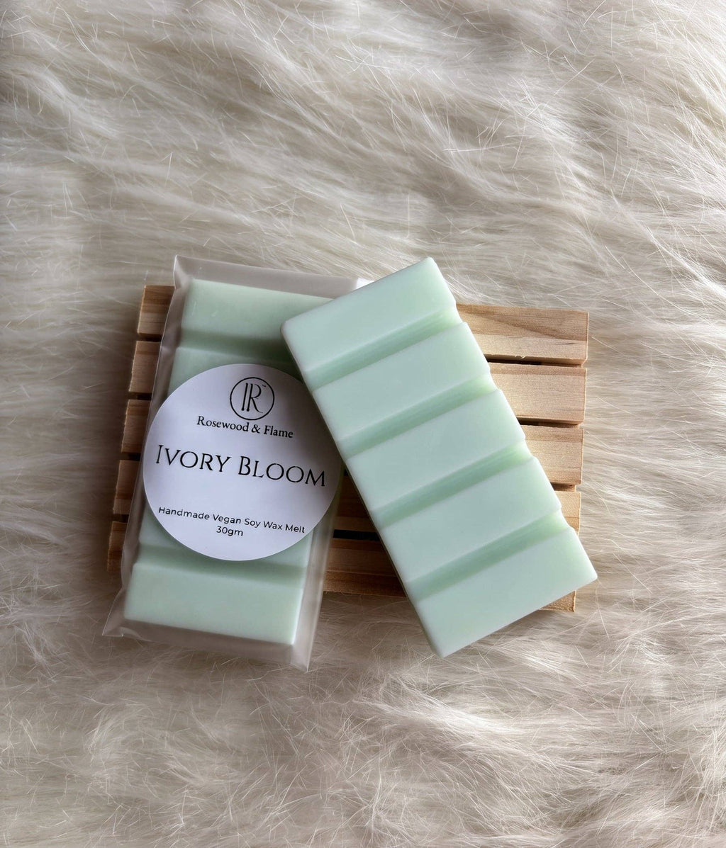 Rosewood & Flame Luxury Soy Wax Melt Snap Bar 30g