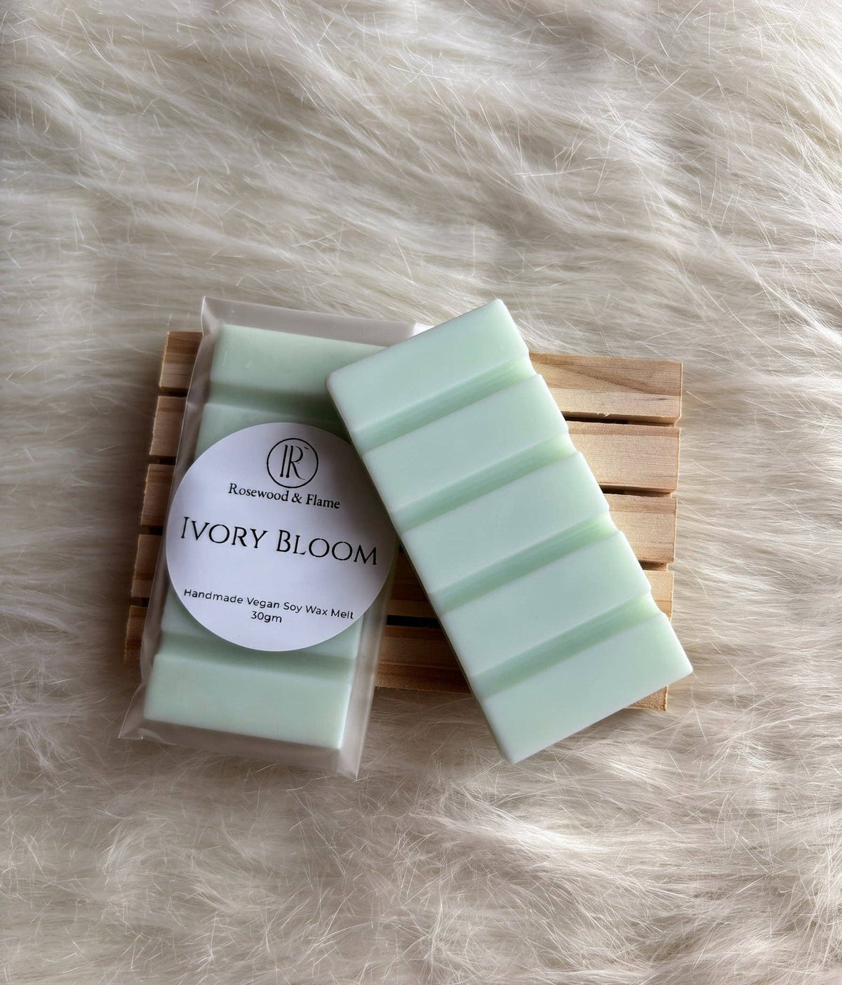 Rosewood & Flame Luxury Soy Wax Melt Snap Bar 30g