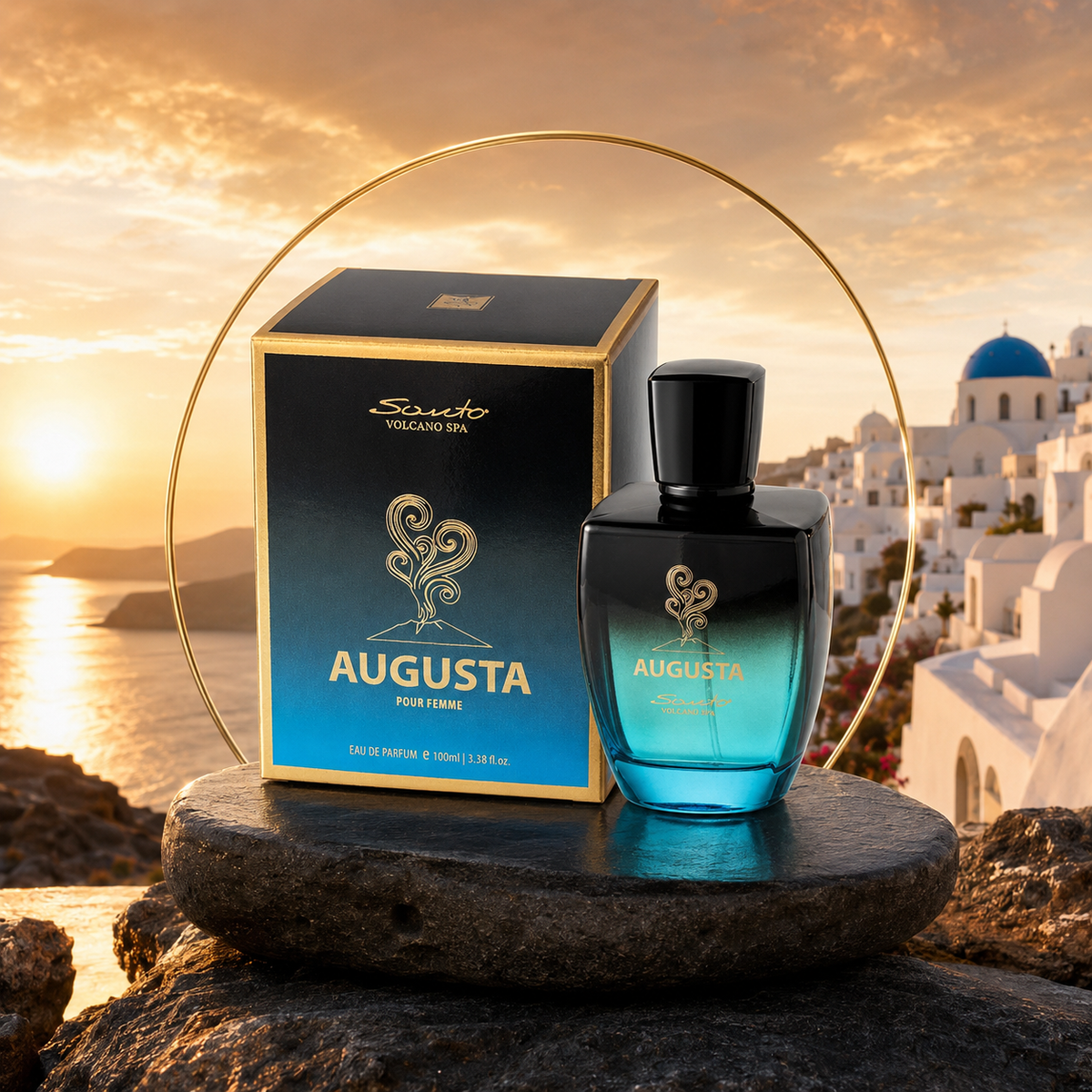 Olive Spa Augusta Santo Volcano Eau de Parfum 100ml-For Her