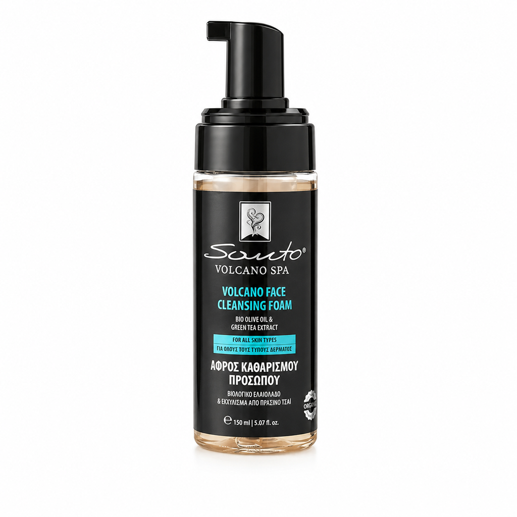 Santo Volcano Spa Facial Cleansing Foam 150ml