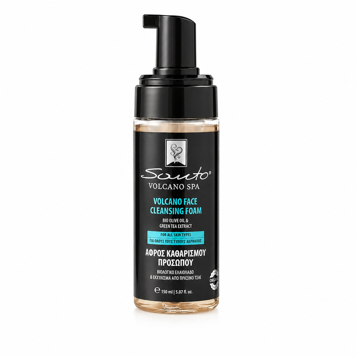 Santo Volcano Spa Facial Cleansing Foam 150ml
