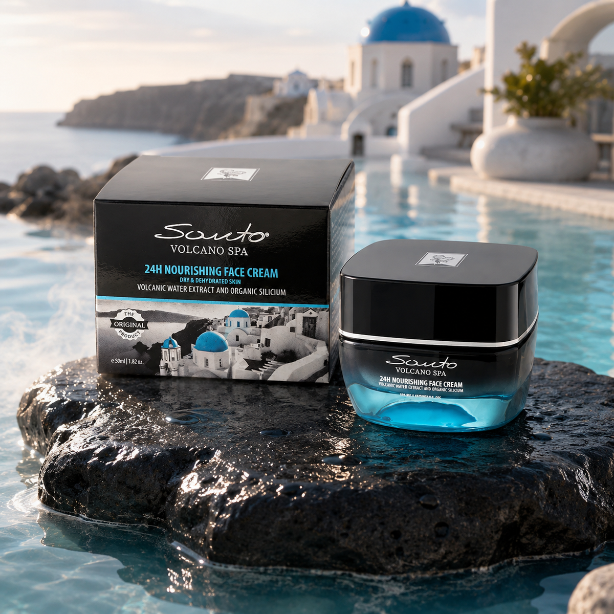 Santo Volcano Spa 24H Nourishing Face Cream 50ml