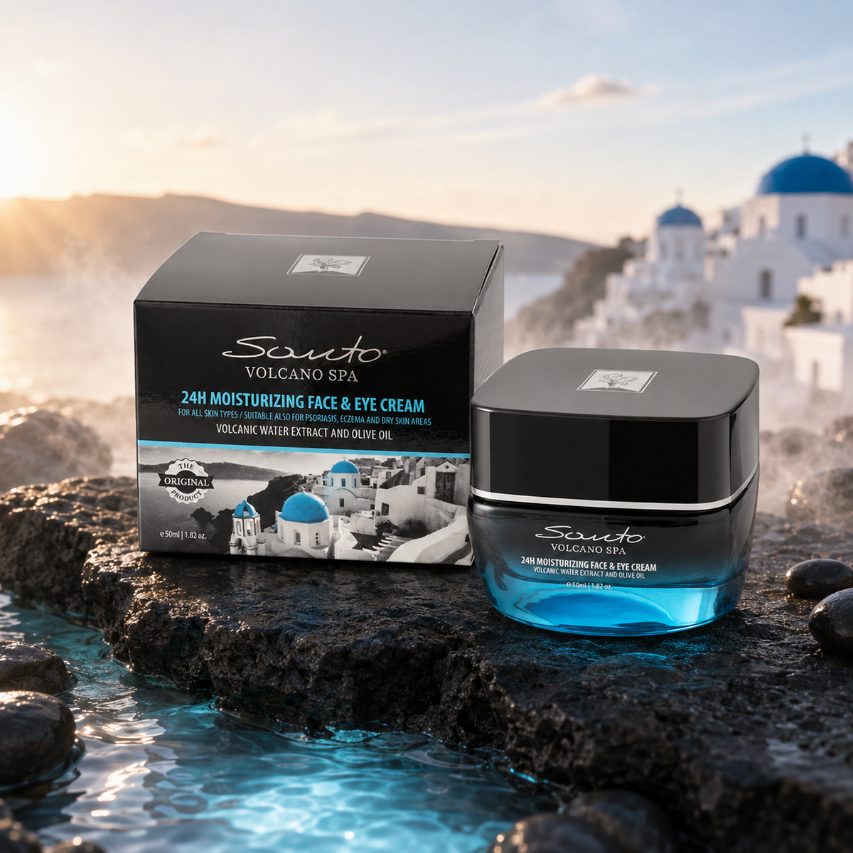 Santo Volcano Spa 24H Face & Eye Cream 50ml