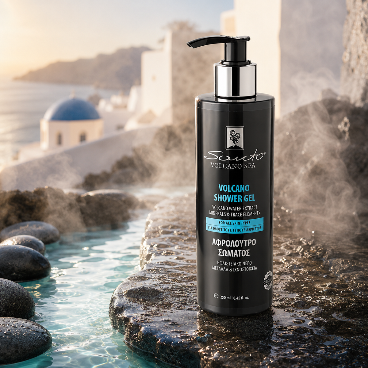 Santo Volcano Spa Shower Gel 250ml