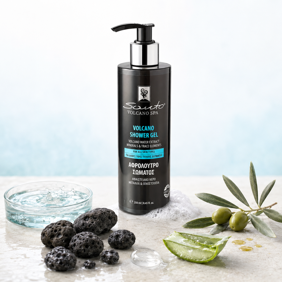 Santo Volcano Spa Shower Gel 250ml