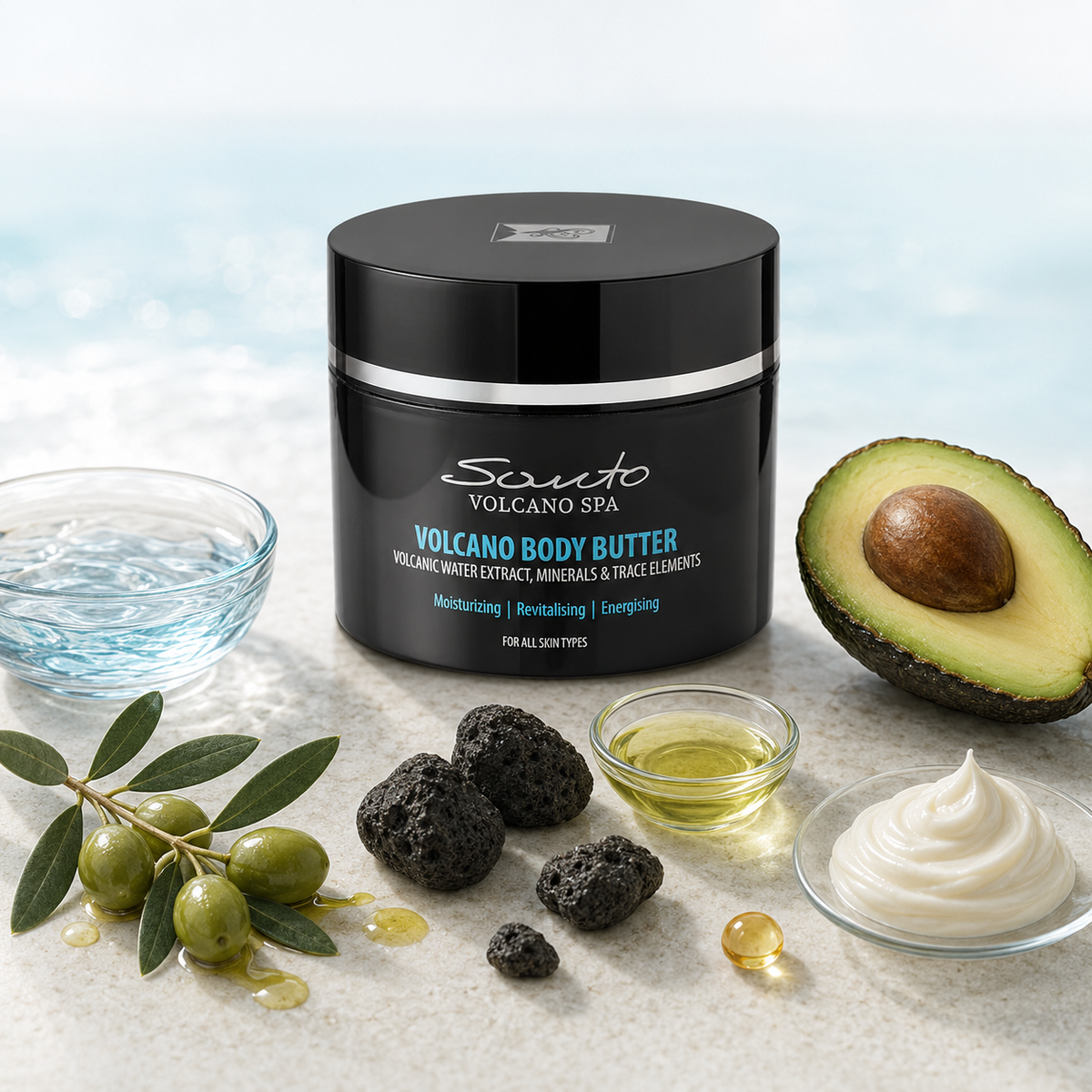 Santo Volcano Spa Body Butter 50ml