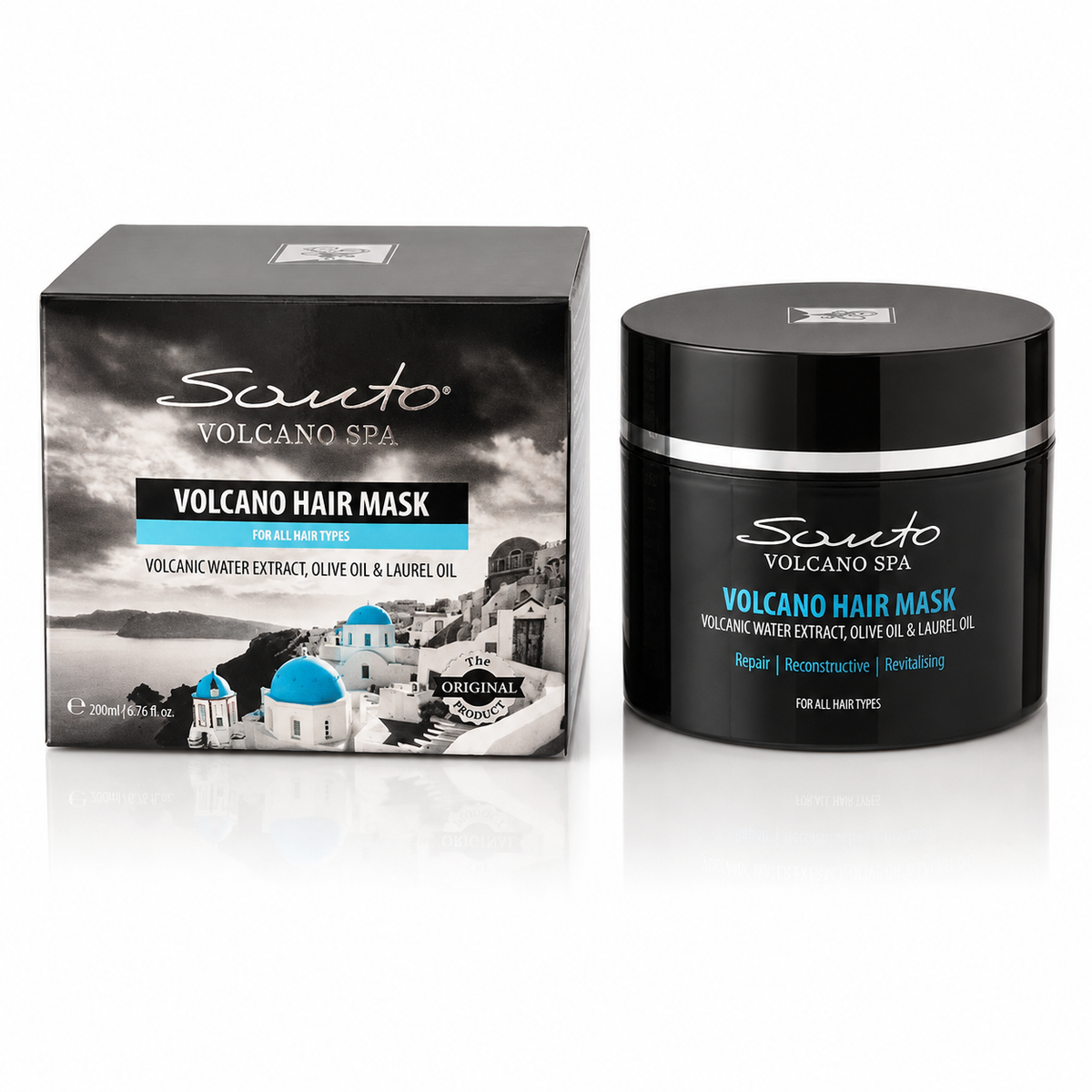 Santo Volcano Spa – Volcano Hair Mask 200ml