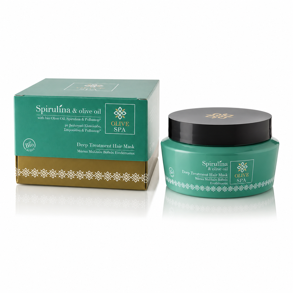 Olive Spa Deep Treatment Hair Mask with Spirulina 250ml