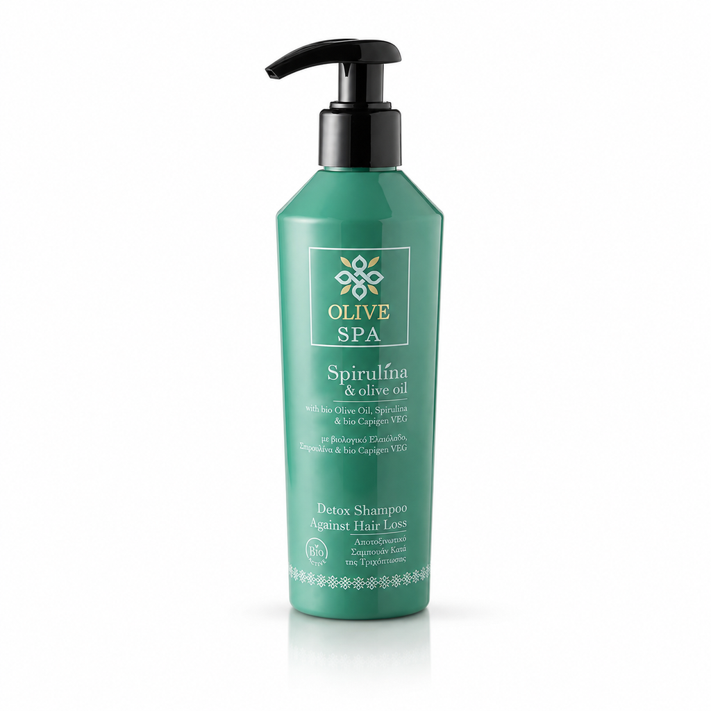 Olive Spa Detox Anti-Hair Loss Shampoo With Spirulina 250ml