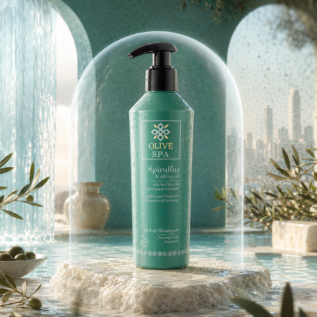 Olive Spa Detox Shampoo with Spirulina 250ml - All Hair Types