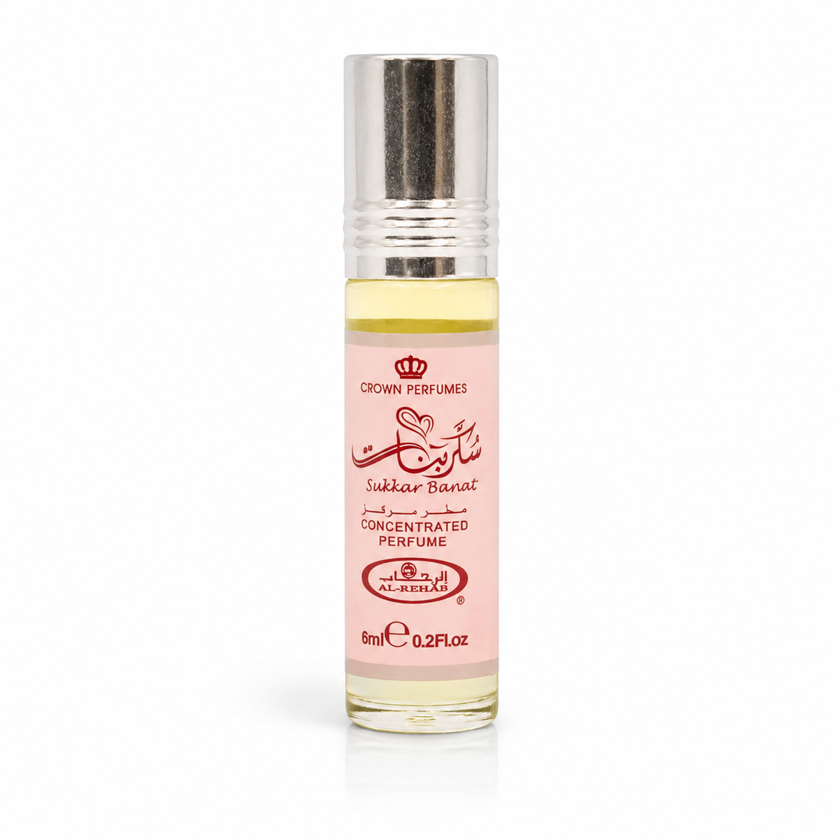Al-Rehab Sukkar Banat Concentrated Perfume Oil 6ml - For Women
