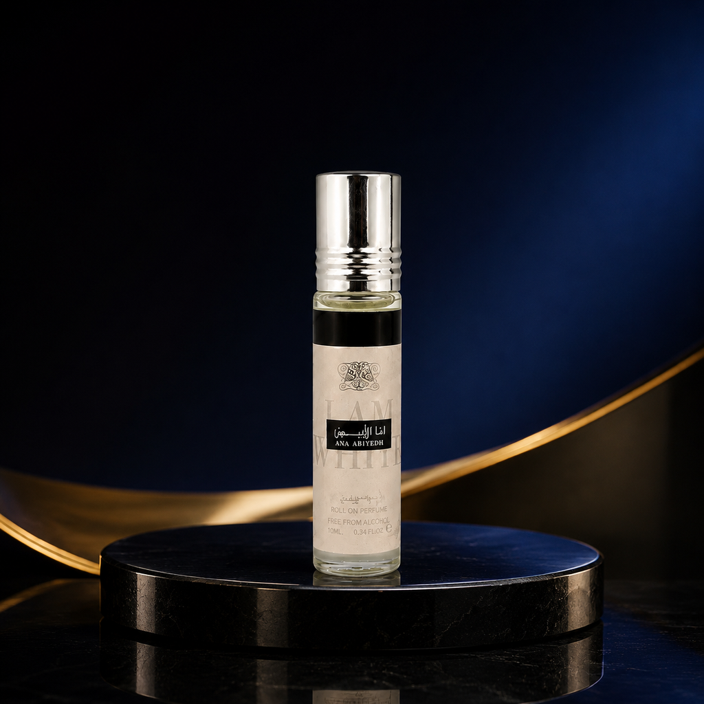 Ard Al Zaafaran Ana Abiyedh Roll-On Perfume Oil 10ml – Unisex