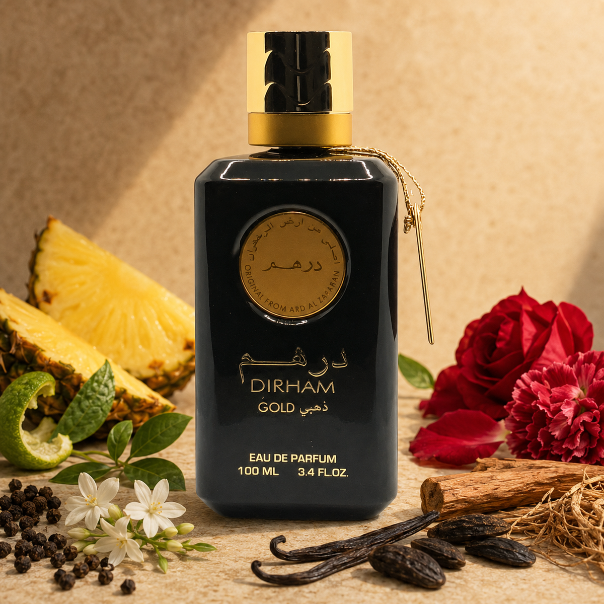 Ard AI Zaafaran Dirham Gold Eau de Parfum 100ml - Unisex