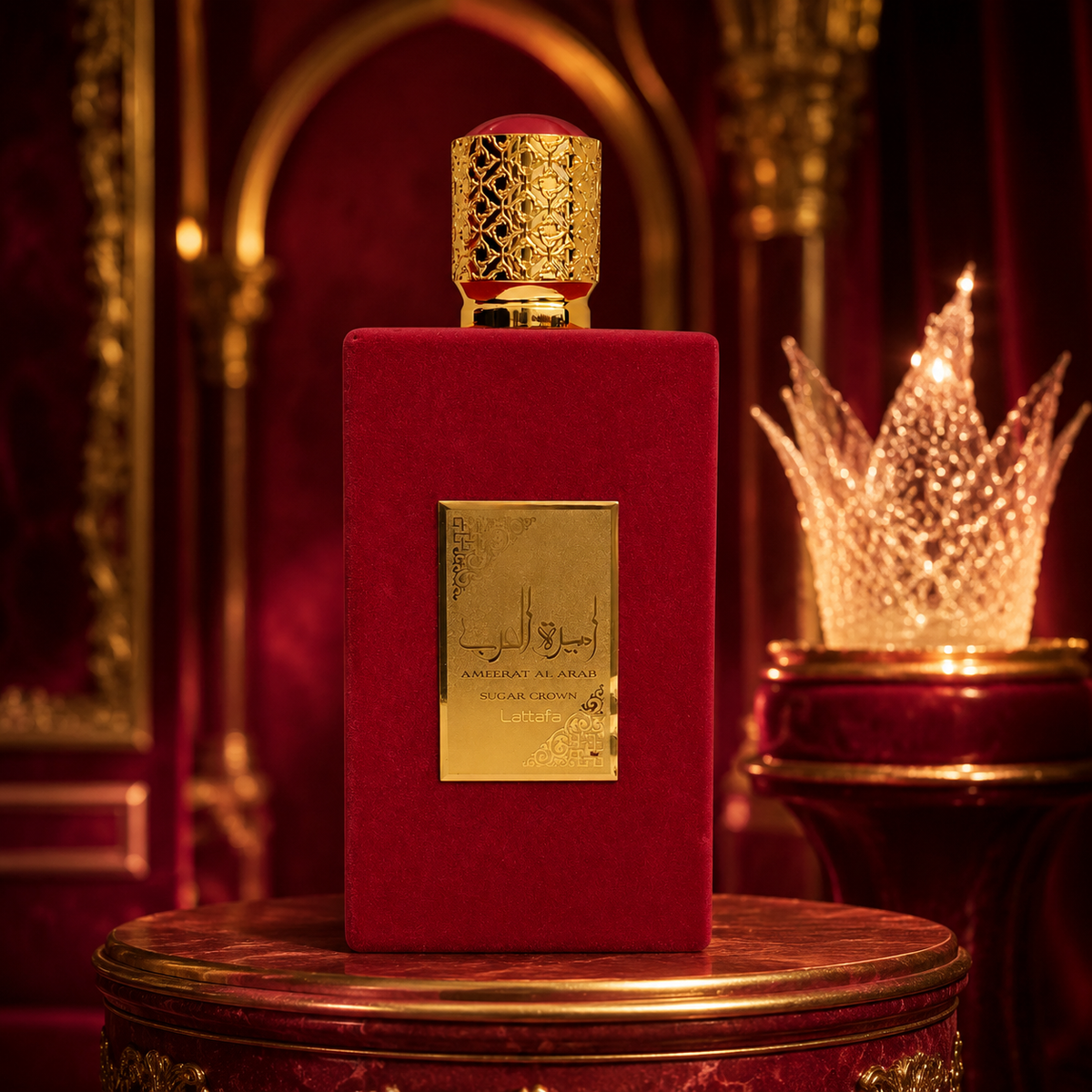 Asdaaf Ameerat Al Arab Sugar Crown Eau de Parfum 100ml – For Women