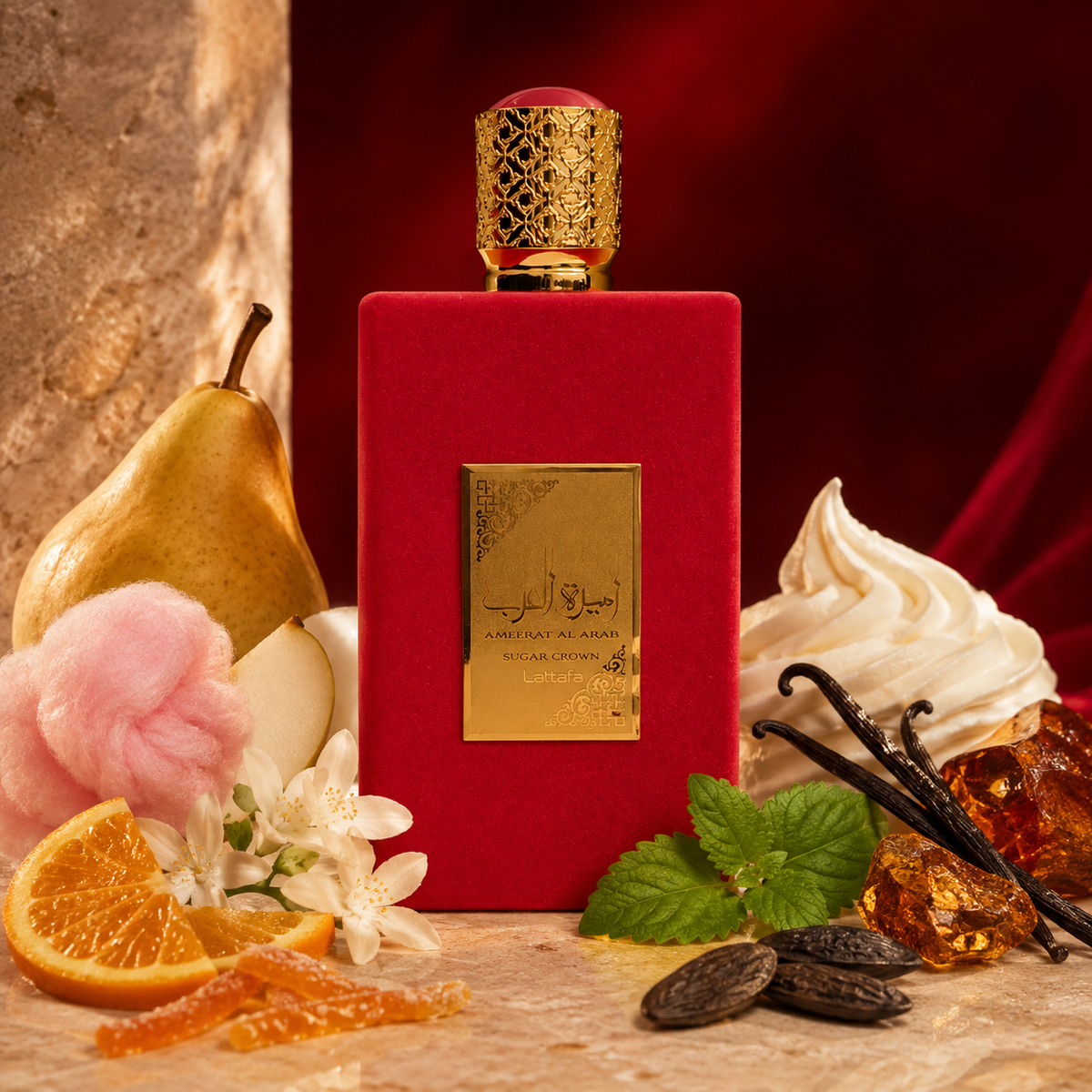 Asdaaf Ameerat Al Arab Sugar Crown Eau de Parfum 100ml – For Women