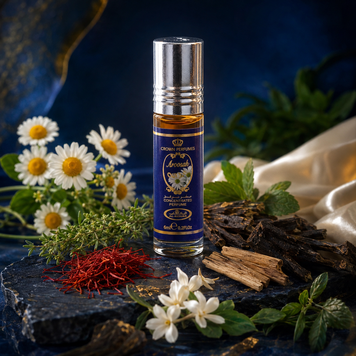 Al-Rehab Aroosah Concentrated Perfume Oil 6ml - For Women