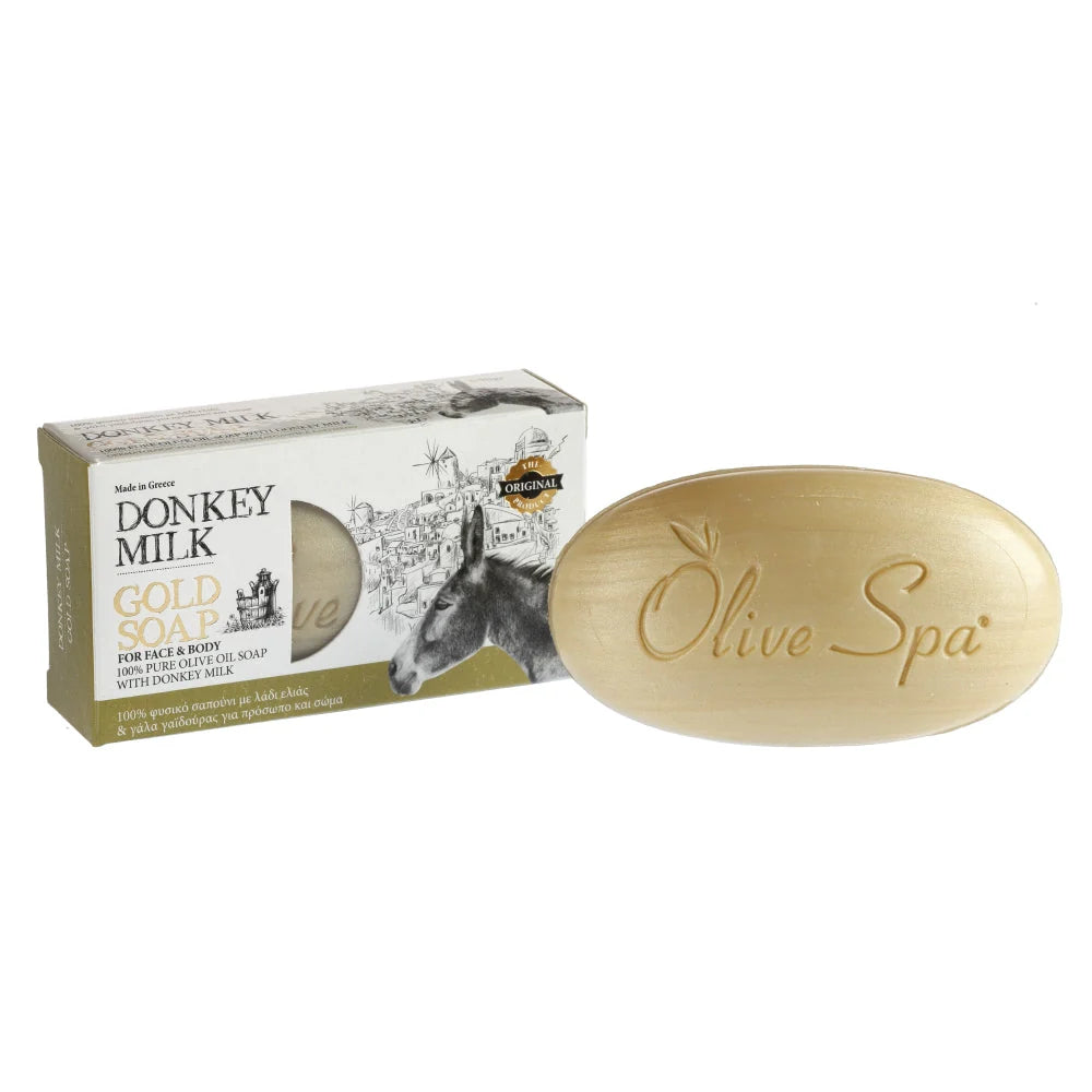 Olive Spa Donkey Milk Gold Soap with Olive Oil 90g