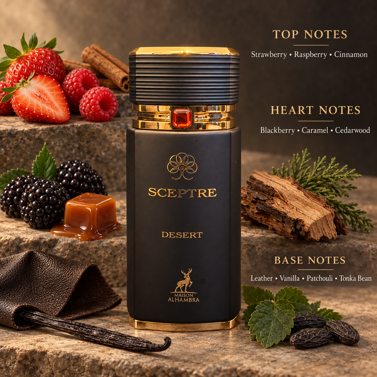 Maison Alhambra Sceptre Desert Eau de Parfum 100ml – Unisex