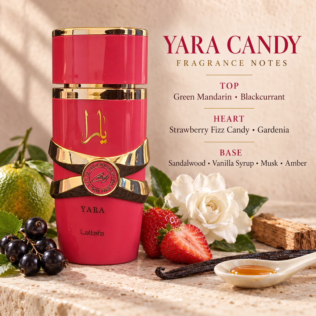 Lattafa Yara Candy Eau de Parfum 100ml – For Women
