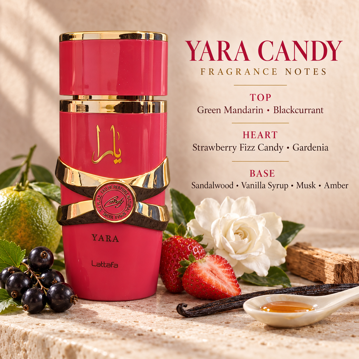 Lattafa Yara Candy Eau de Parfum 100ml – For Women