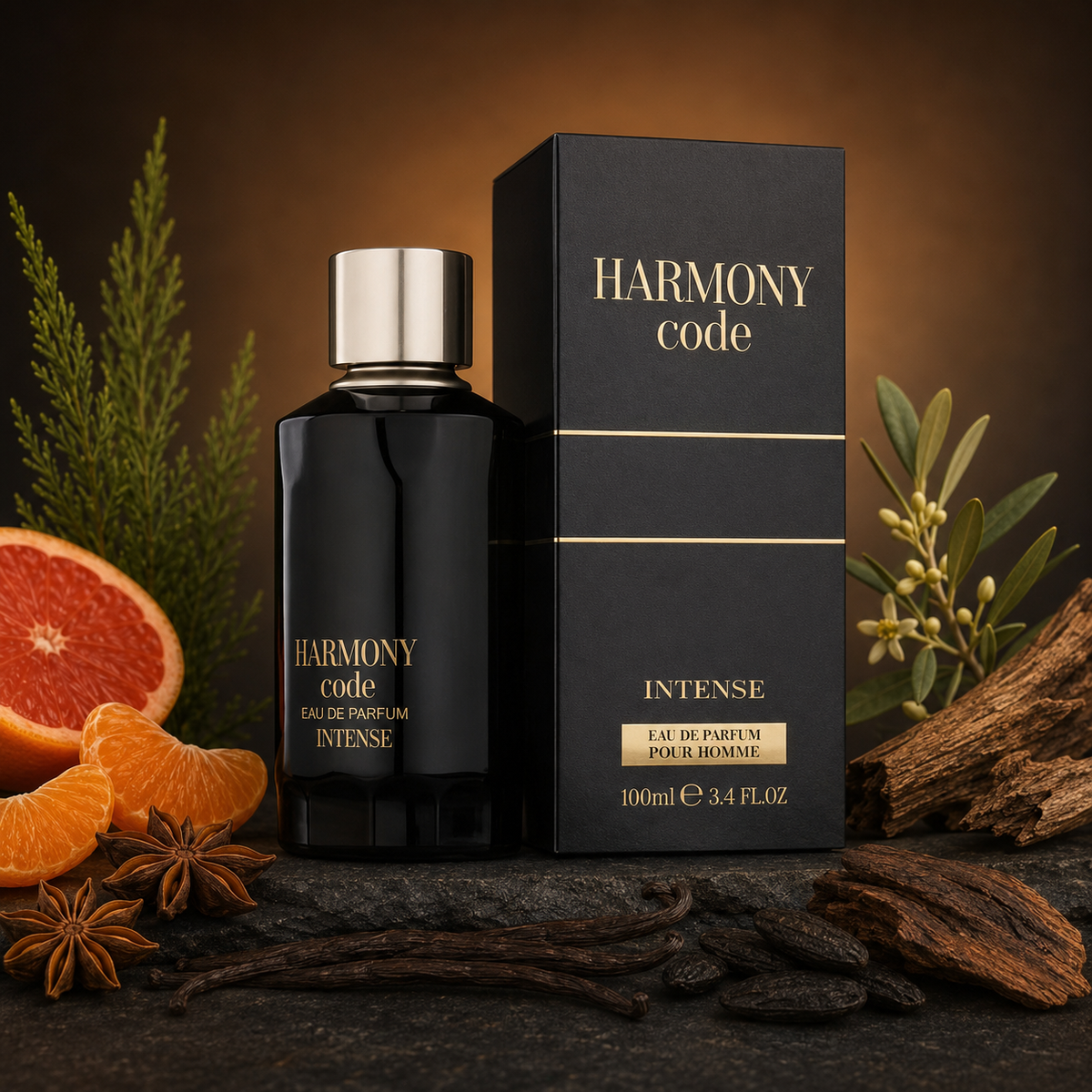 Fragrance World Harmony Code Intense Eau de Parfum 100ml - For Men