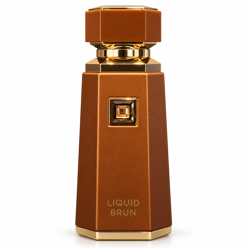 French Avenue Liquid Brun Eau de Parfum 100ml brown bottle and box for men