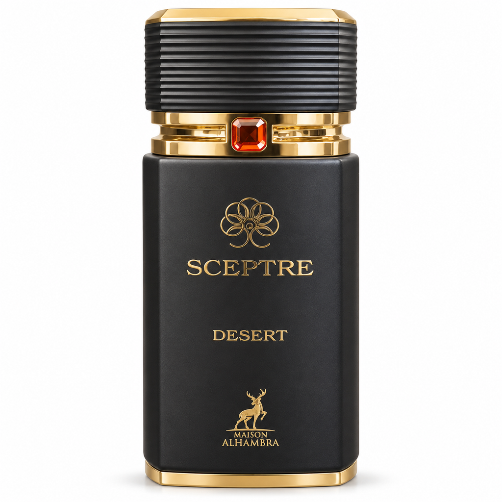 Maison Alhambra Sceptre Desert Eau de Parfum 100ml bottle and box