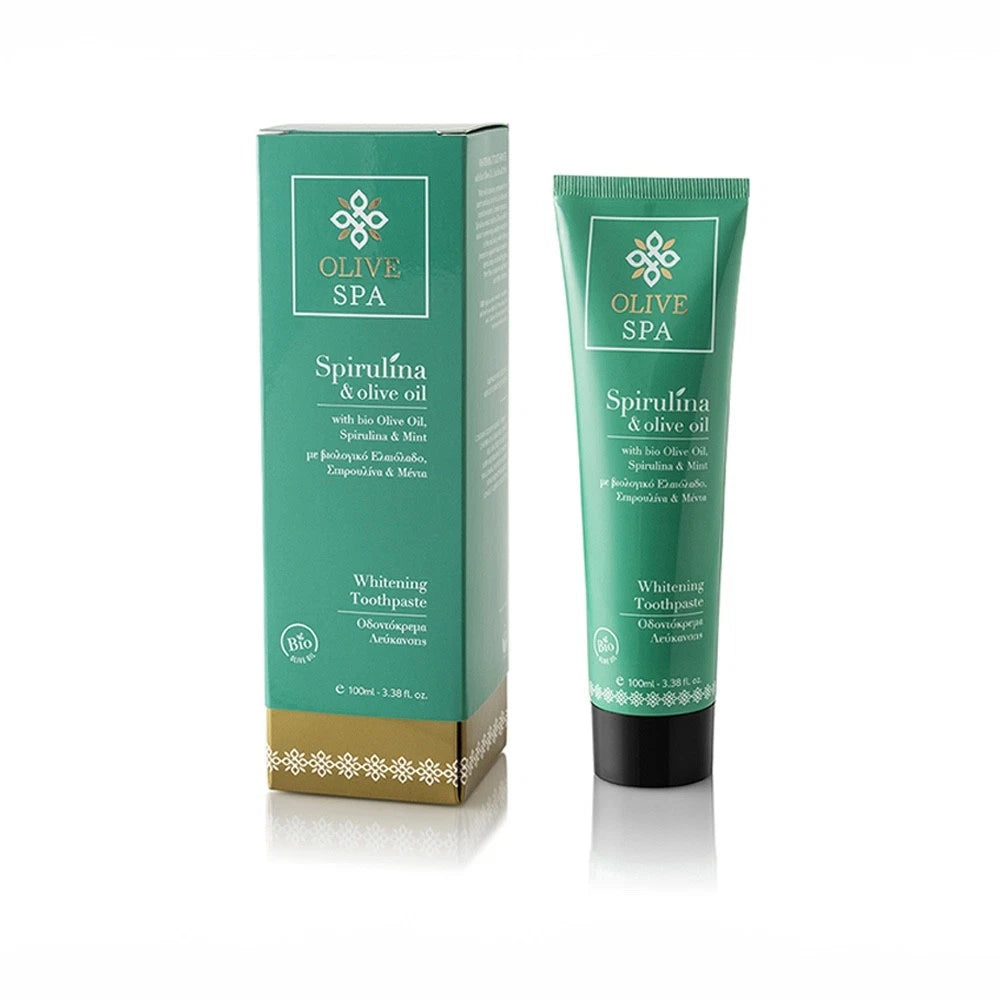 Olive Spa Whitening Toothpaste with Spirulina and Mint 100ml